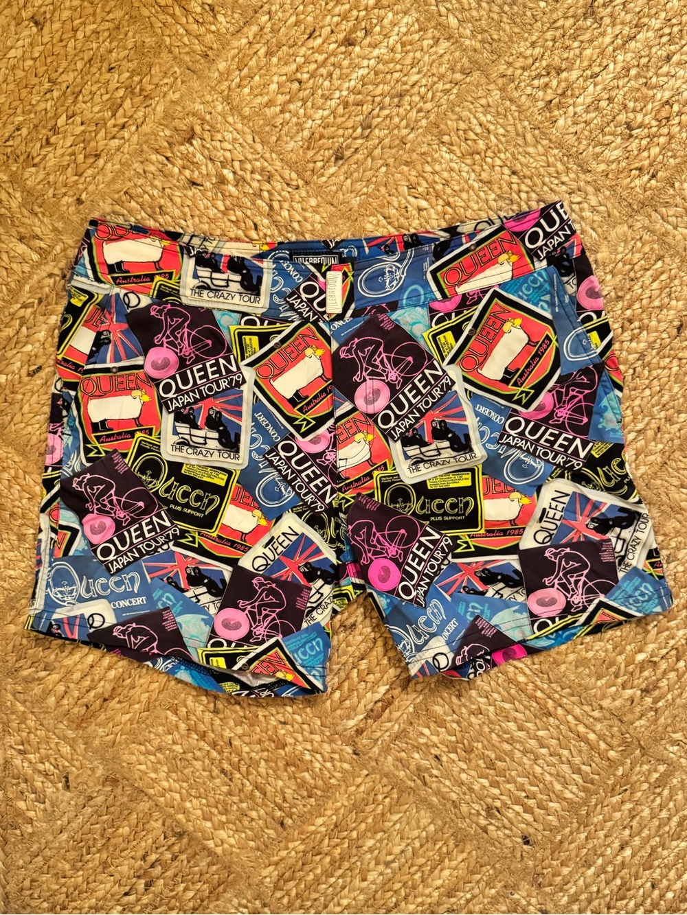 Vilebrequin x Queen Japan Tour ’79 Swim Trunks – Limited Edition